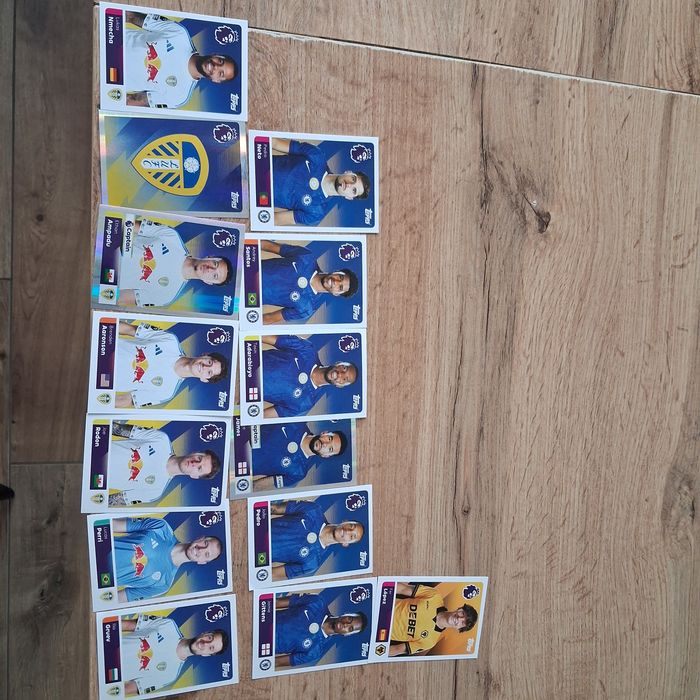 Naklejki Topps Premier league 2026