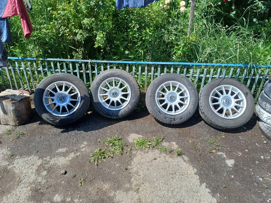 Колеса з резинрю на ланос R14