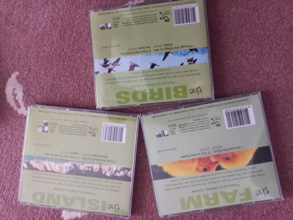 Cds com música ambiente
