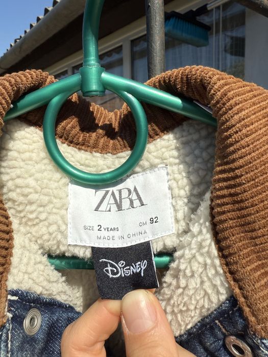 Джинсовка утеплена Zara 92