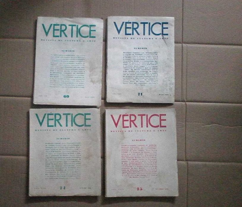 Revista Vértice - vários numeros