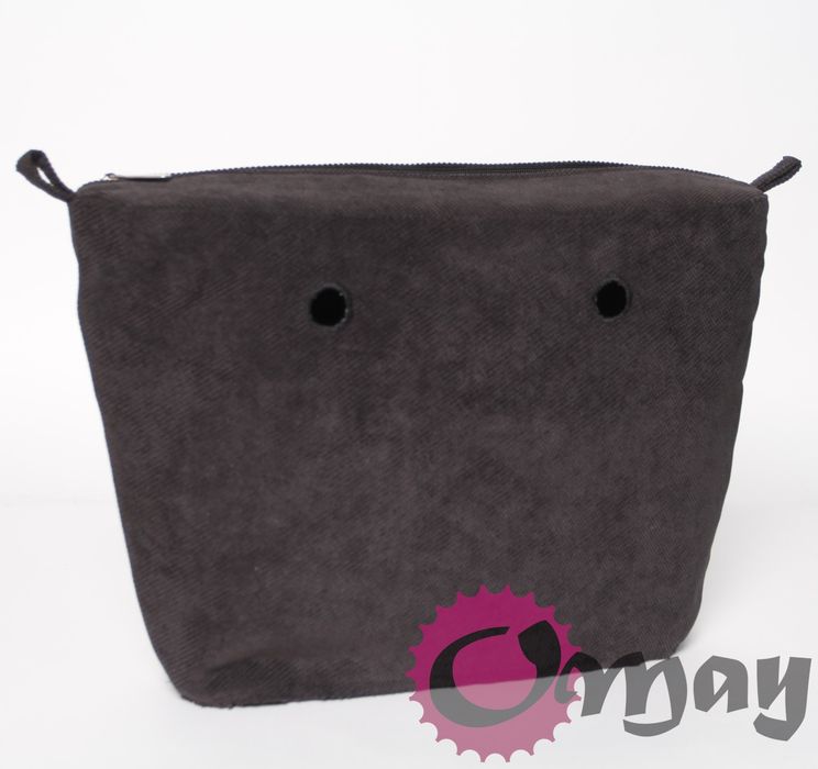 Efektowny organizer do OBAG URBAN czarna struktura wkład VIP OMAY