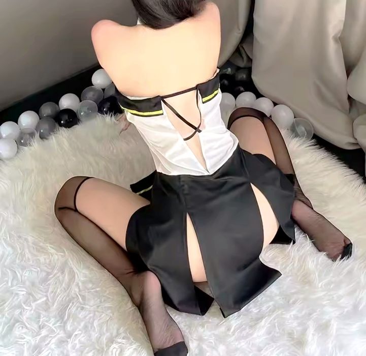 Опис!Еротичний рольовий костюм косплей монашка монахиня черниця новий