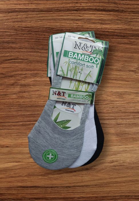 Skarpety damskie bambusowe 3 pary 12 zł