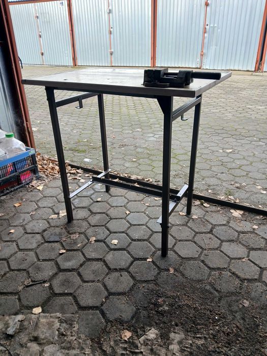 Stolik + Imadło stan BDB