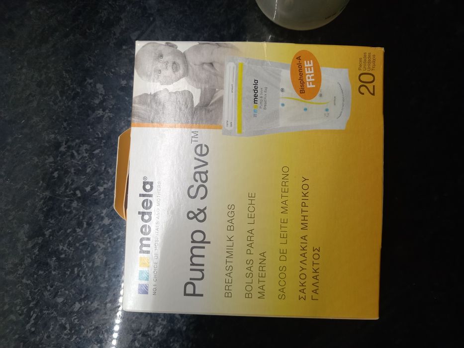 Bomba de extração de leite materno de marca Medela