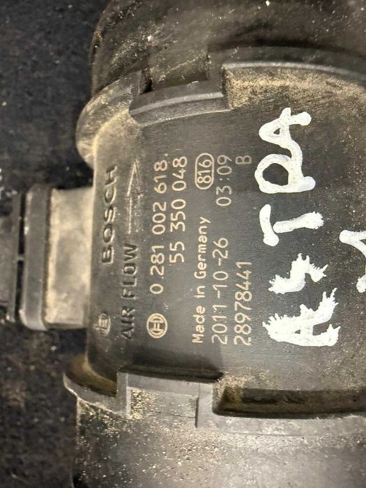 Przepływomierz opel astra 1.9 Cdti 150 Km Bosch 02810--02618 Europa