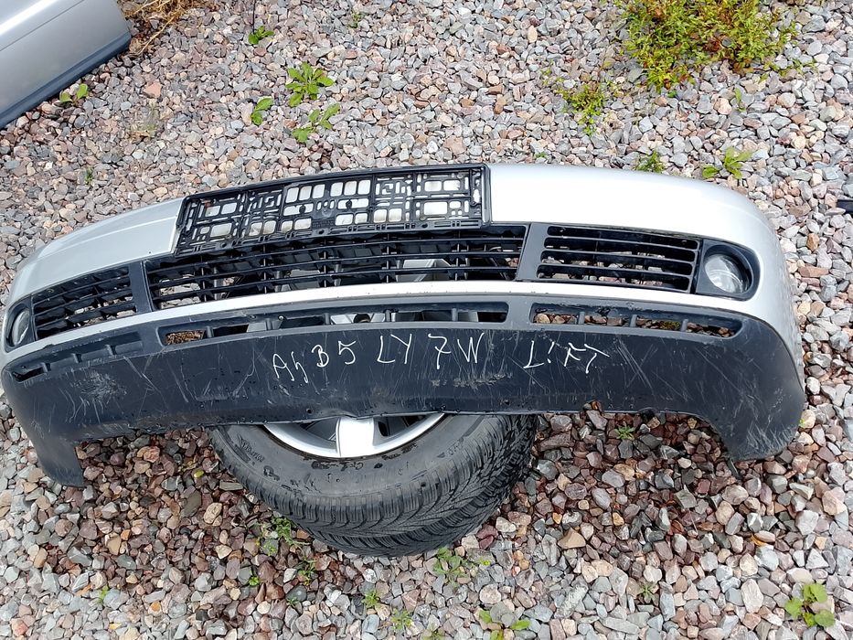 Zderzak przedni przód Audi A4 B5 lift kod lakieru LY7W