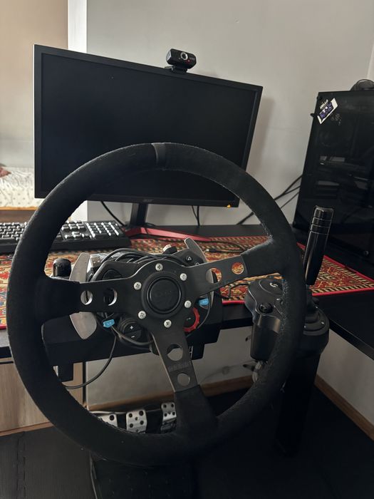 Logitech G29 + Shifter + 3 pedały – stan bardzo dobry, PC/PS4/PS5