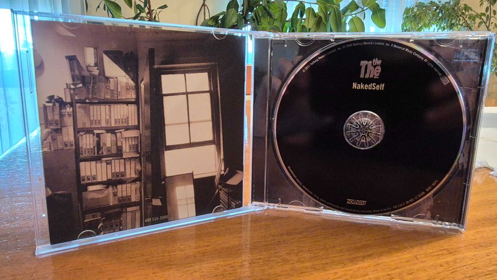 Vendo CD de música "NakedSelf", da banda THE THE (Matt Johnson) !