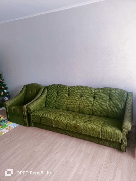 Диван розкладний з кріслами