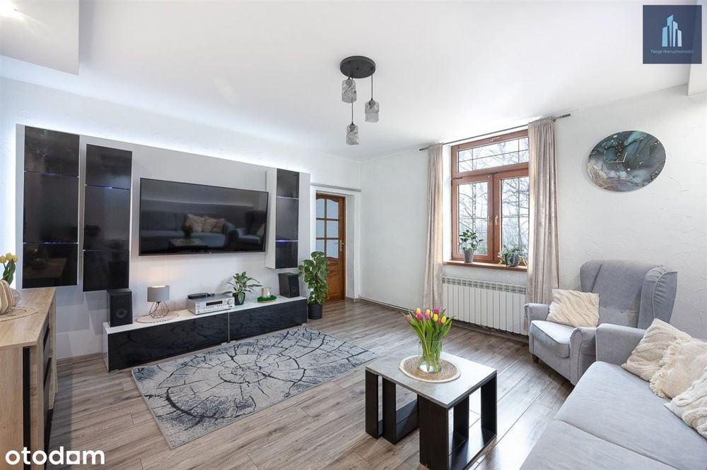 Mieszkanie 78 m² z balkonem, ogródkiem.