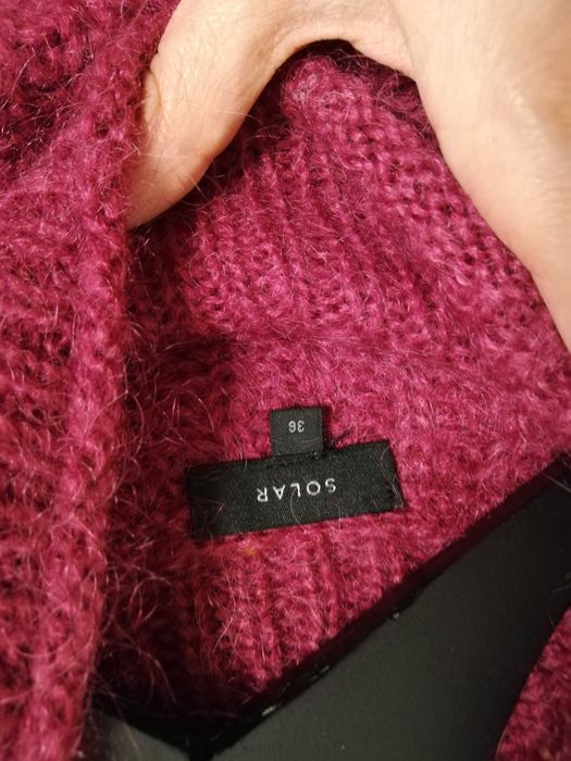 sweter Solar 36 s wełna moher