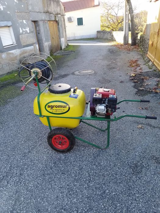 Maquina sulfatar, 2 saídas, motor Honda