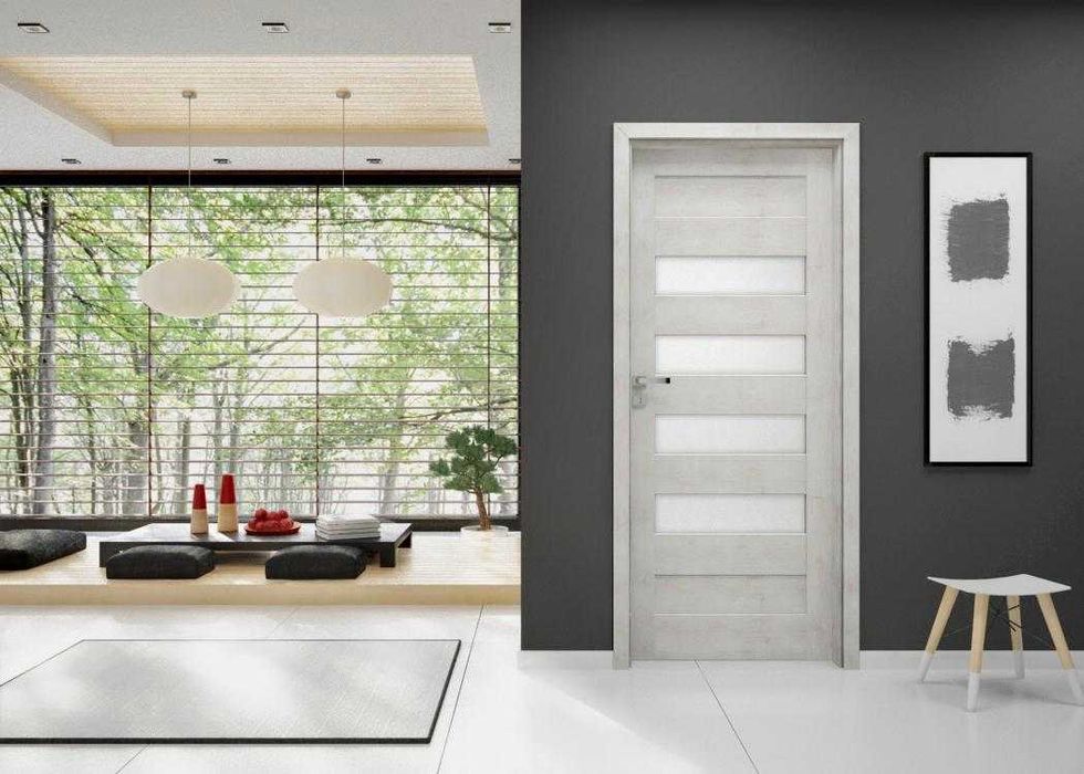 DRZWI WEWNĘTRZNE pokojowe łazienkowe z montażem