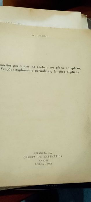 Gazeta de Matemática anos 50/60 - 5 unidades