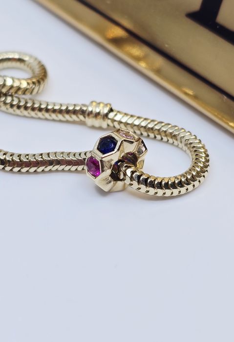 Złoty charms beads próba 585 14k