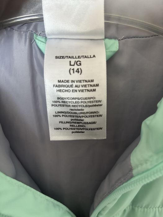 Mietowa kurtka adidas