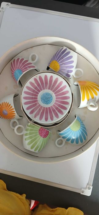 Conjunto de 6  chavenas de café