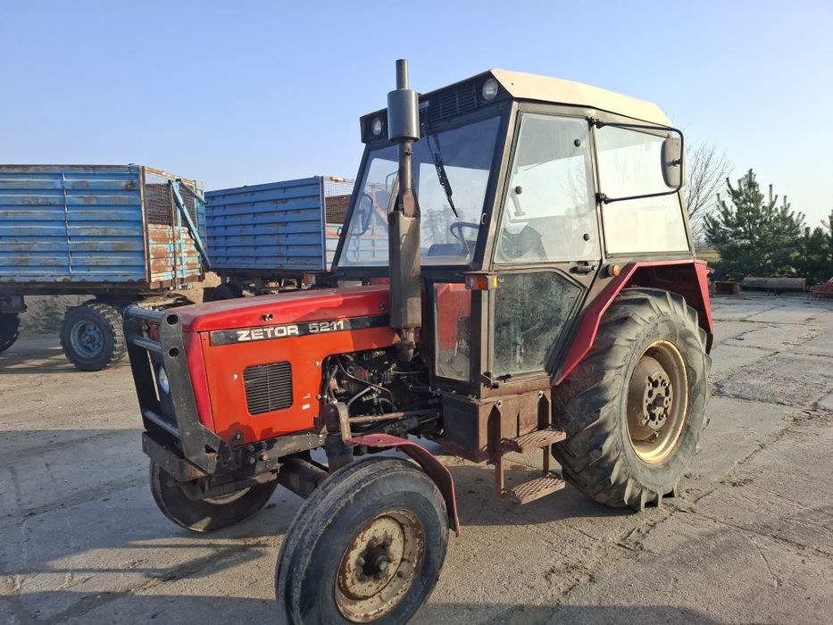 Zetor 5211 rok 86 wspimaganie duza kabina w orginale