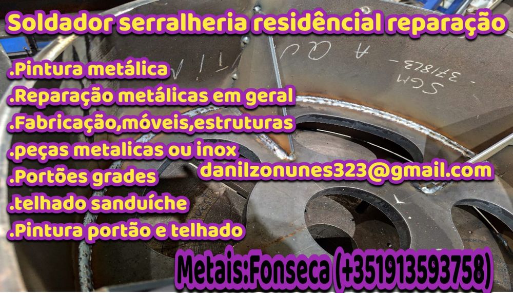 Serviço de soldadura