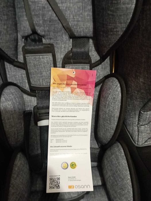 Дитяче крісло Osann  Safety Baby Black Melange