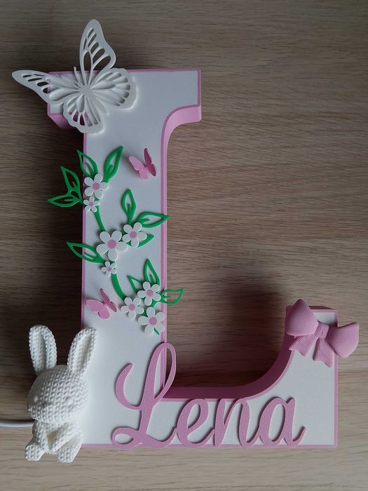Personalizowana literka 3d