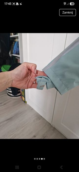 Kurtka dla dziewczynki na polarze 122