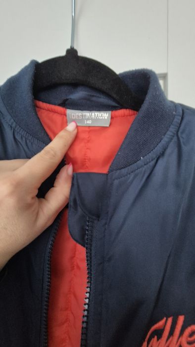 Kurtka bomberka dla chłopca 140