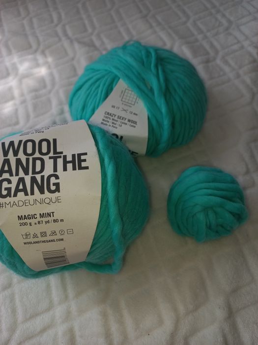 Товста перуанська пряжа Wool and the Gang "Crazy Sexy Wool"