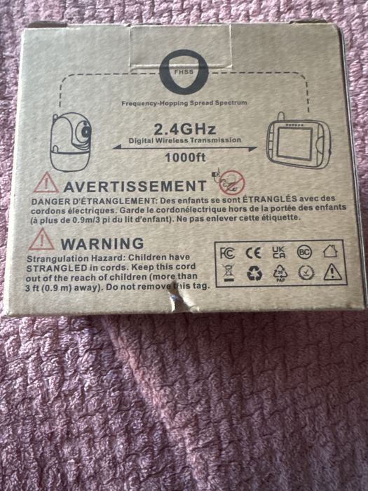 Elektroniczna niania HelloBaby model biały