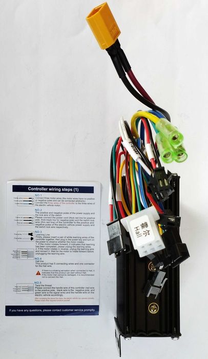 Синусний контроллер 24/36/48V, 20А + дисплей S866