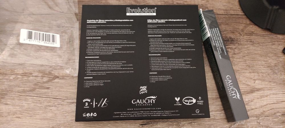 Pestanas Naturais com Liner Adesivo | NATURA EDITION