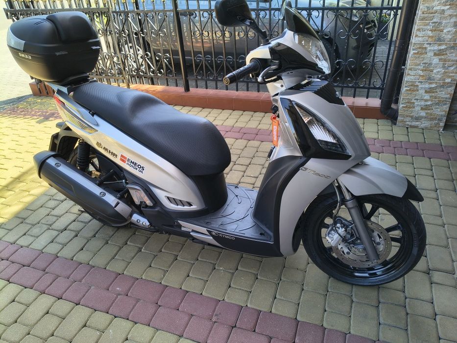 Kymco GTI People, przygotowany do sezonu.