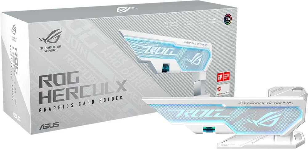 ASUS ROG Herculx Graphics Card Holder White Edition 2шт. NEW!