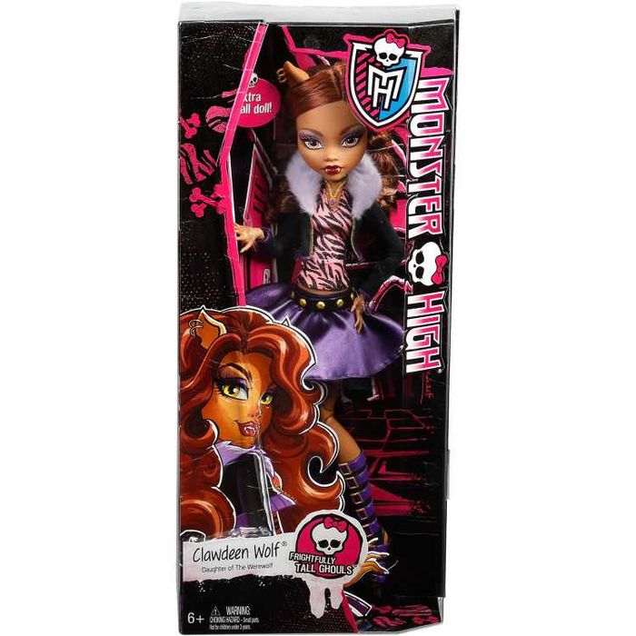 Frightfully Tall Monster High Clawdeen Wolf монстер хай клодін висока