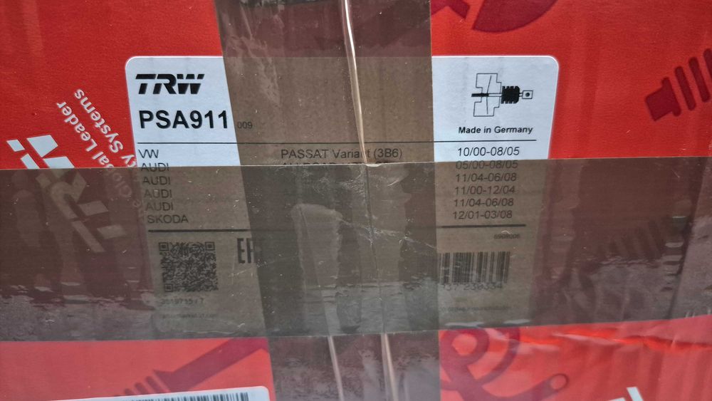 AUDI/VW/SKODA - SERVO-FREIO NOVO EMBALADO TRW PSA911 - 4B3.612107