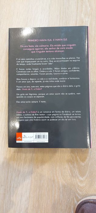 Livro Gosto de ti, e então?