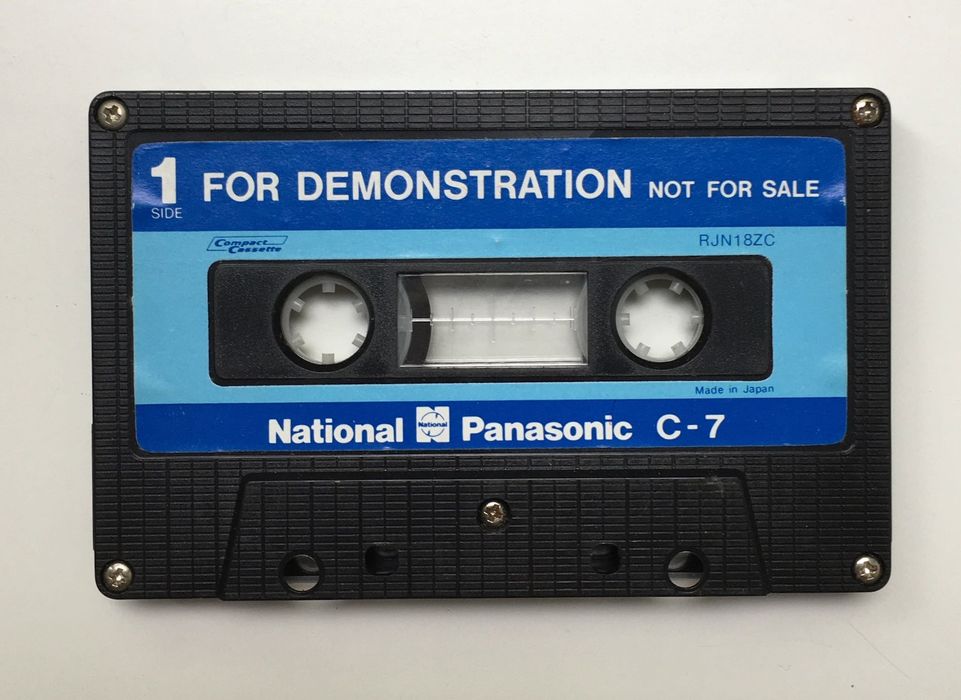 National Panasonic Demonstration cassette