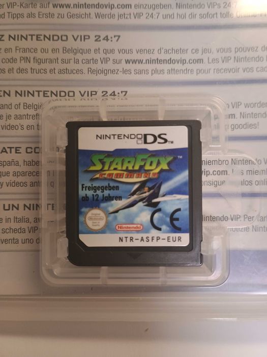 Star Fox Starfox Command Nintendo DS pudełkowa angielska komplet