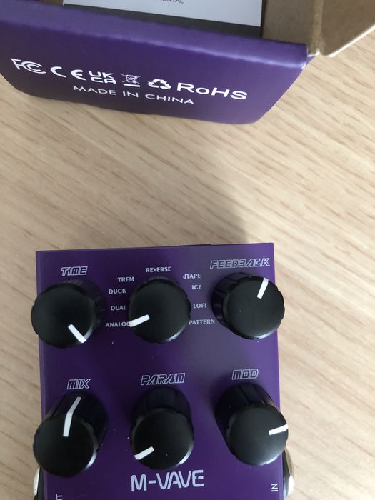 Pedaleira gutarra eletrica