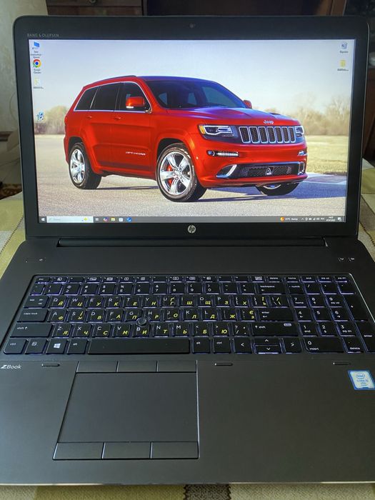 Hp ZBook 17 G3/Full HD/i5-6440HQ/RAM 16GB/NVIDIA(2GB)SSD 512GB/АКБ 7г