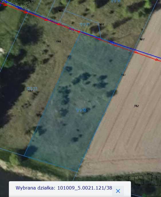 Działka budowlana Witów-Kolonia 1620 m² | 5 km od Piotrkowa - Widok 2