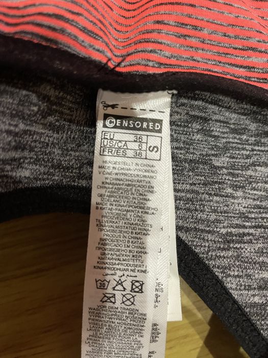 Спортивный топ для фитнеса / йоги с подкладкой, размер S