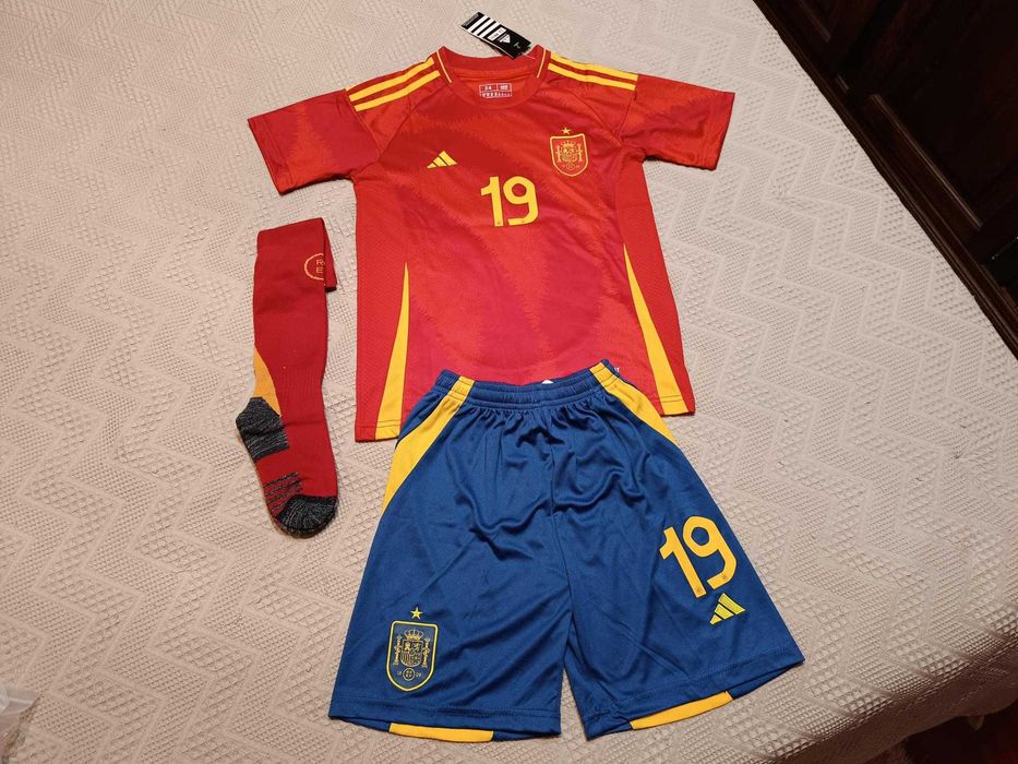 Camisola Criança LAMINE YAMAL Equipamento ESPANHA | NOVO
