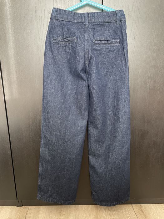 Jeansy H&M rozmiar 34 szeroka nogawka stan idealny