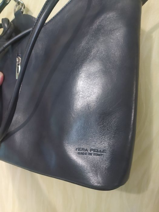 Рюкзак -сумка. Vera Pelle ,Made in Italy.