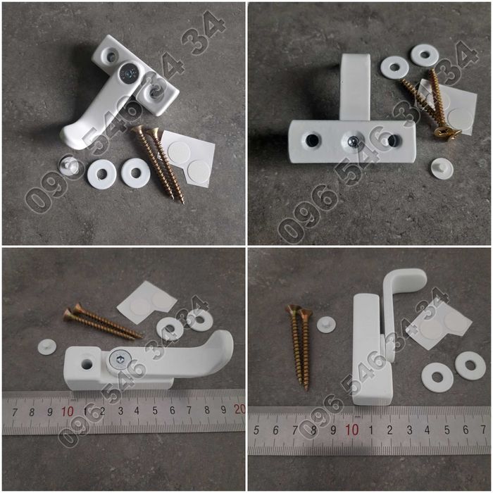 Захист вікон від зламу/злому. Замок сталевий антивандальний віконний