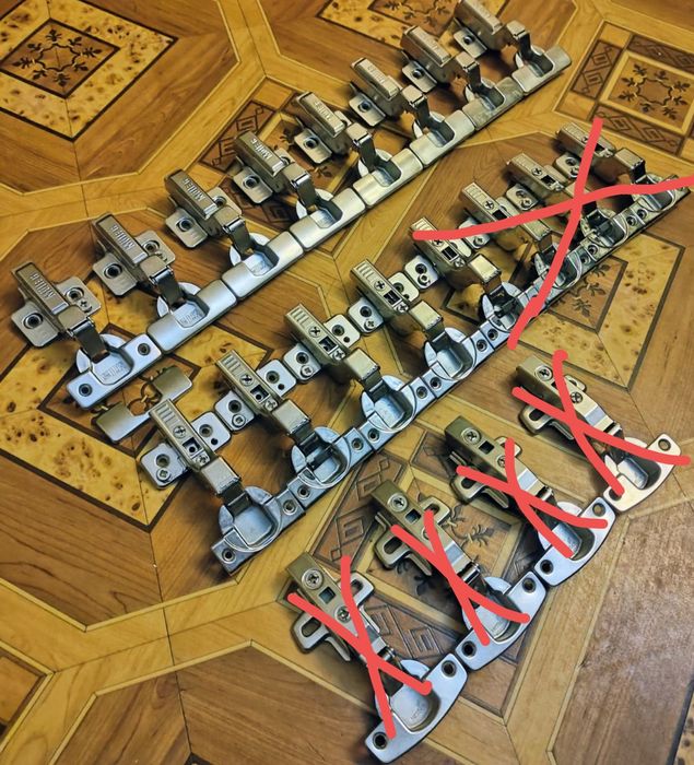 Качественные мебельные петли Muller, blum