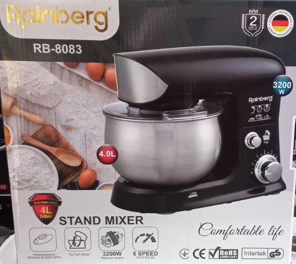 Тестомес RAINBERG 8083 ORIGINAL 3200 Watt